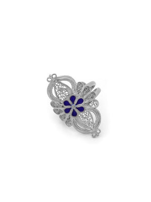 Anel Flor Esmalte
