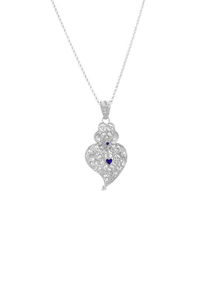 Enamel Little Heart Medal
