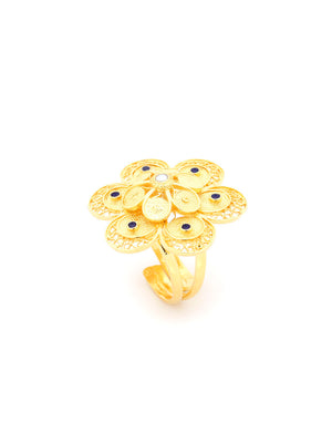 Anel Flor Esmalte