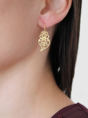 Mística III S - Filigree earrings with rollers (4172713525307)
