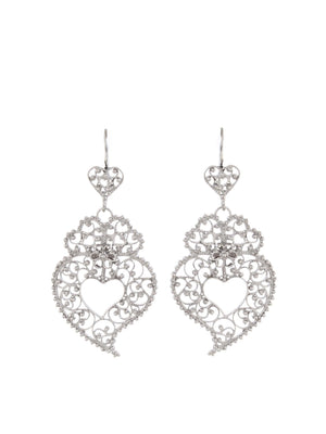 In Love III - Filigree heart earrings (8882983249)