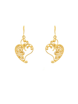 Seductive III - Heart of Viana earrings (4172751142971)