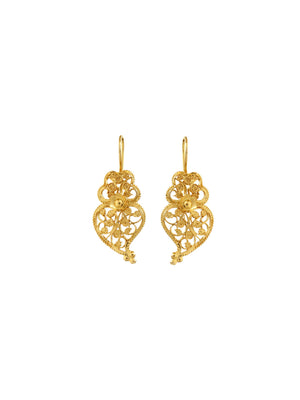 Mística III S - Filigree earrings with rollers (4172713525307)