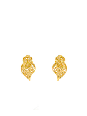 Filigree Heart Earrings (61335142417)