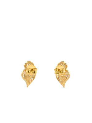 Filigree Heart Earrings (61335142417)