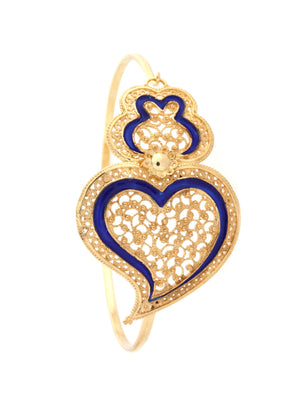 Distinta II - Filigree slave with blue enamel (8911493649)
