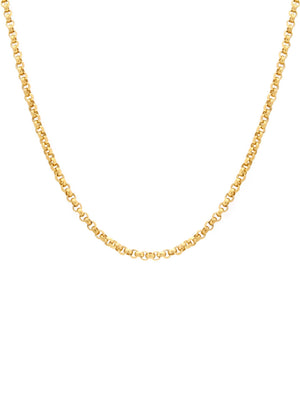 Fio M Cordão em Prata e Ouro 9/19K (55cm) (8937659089)