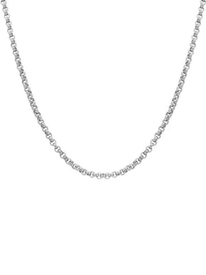 Fio M Cordão em Prata e Ouro 9/19K (55cm) (8937659089)