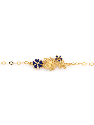 Filigree Flower Liz Bracelet (4172800852027)