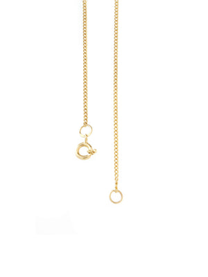 Fio S Barbela em Ouro 19K (45cm) (5855772016790)