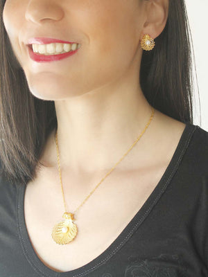 Shell with Filigree Pearl (4479566839867)