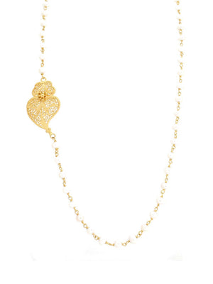 Traditional Pearl Necklace S (4493230407739)