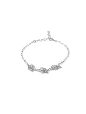 3 Hearts Bracelet (5891192750230)