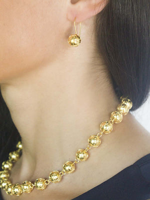 Viana Beads Earrings (10mm) with hook (5877872361622)