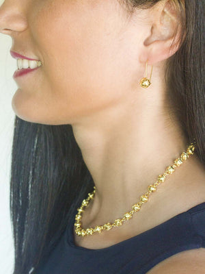 Viana Beads Earrings (6mm) with hook (5877872459926)