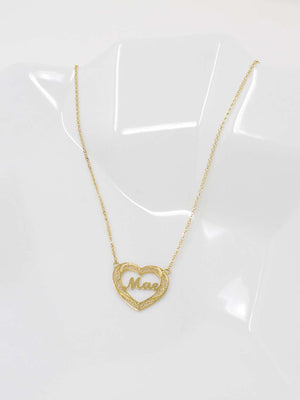 Filigran Heart Mother Necklace III