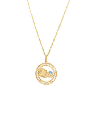 Medalha Bebé com Gravação (Menino/Menina)