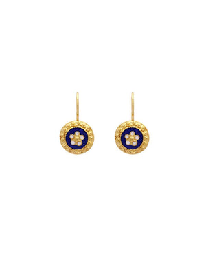 Caramujos Hook Earrings in 19K Gold