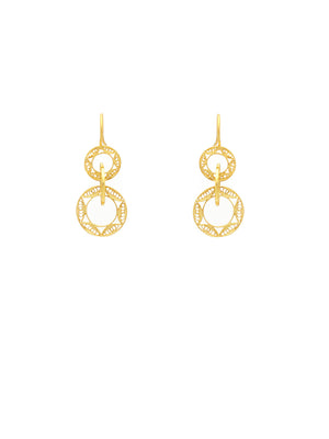 Earrings 3 rings (size S)