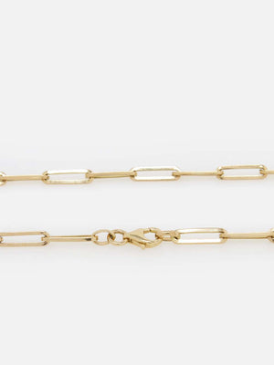 Fio de Homem Cadeado em Ouro 19K (55cm)
