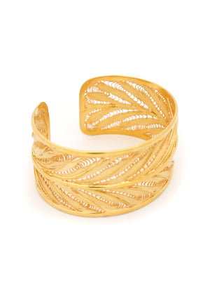 Folha Aberta Bangle