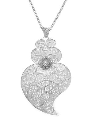 Wave heart medal