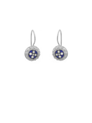 Snails s (4 petals) hook earrings