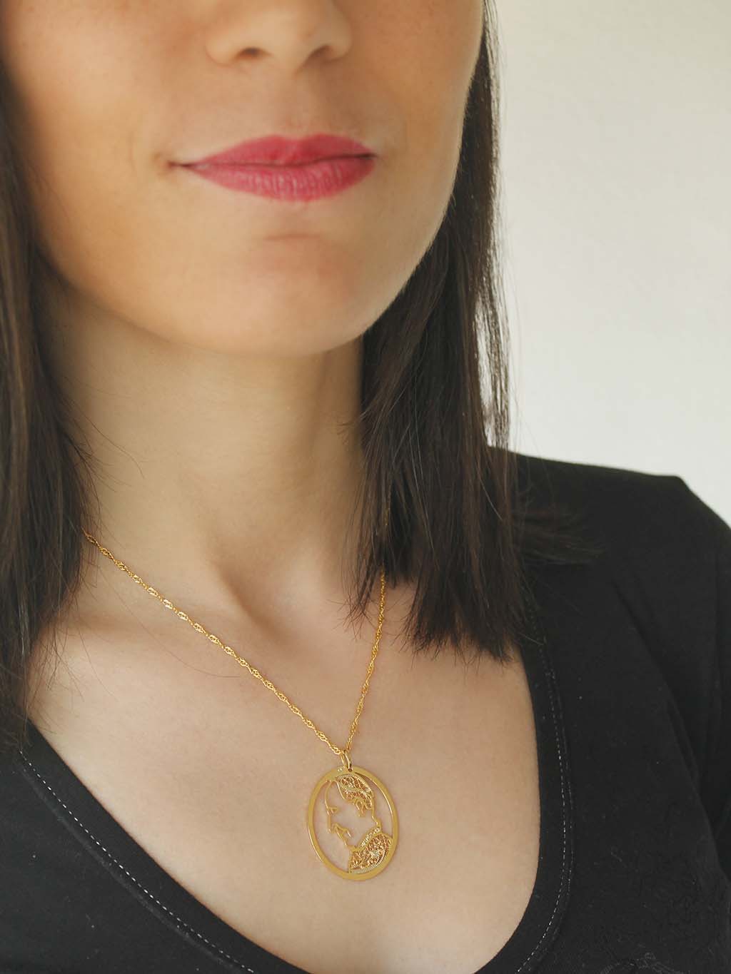 Papa Francisco Medal in Filigrana