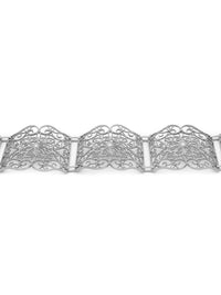 Portada Floral Bracelet – Sterling Silver