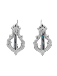 Brincos Barrocos com Pedras Turquesa ou Pérolas