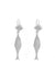 Baroque fish earrings