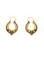 Baroque hoop earrings