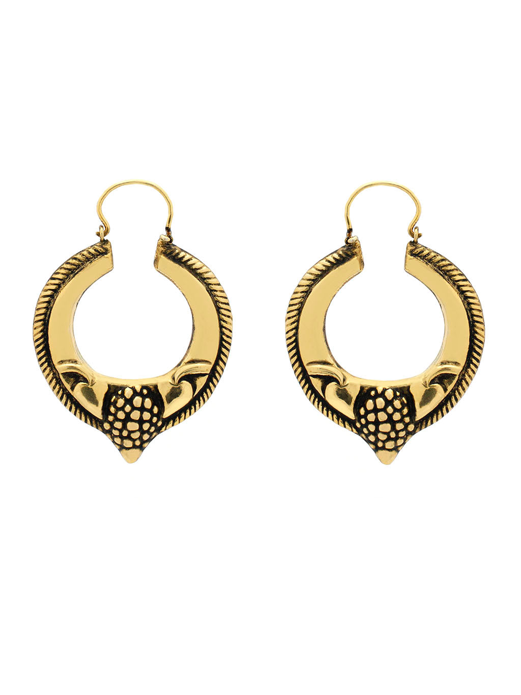 Baroque rings m earrings