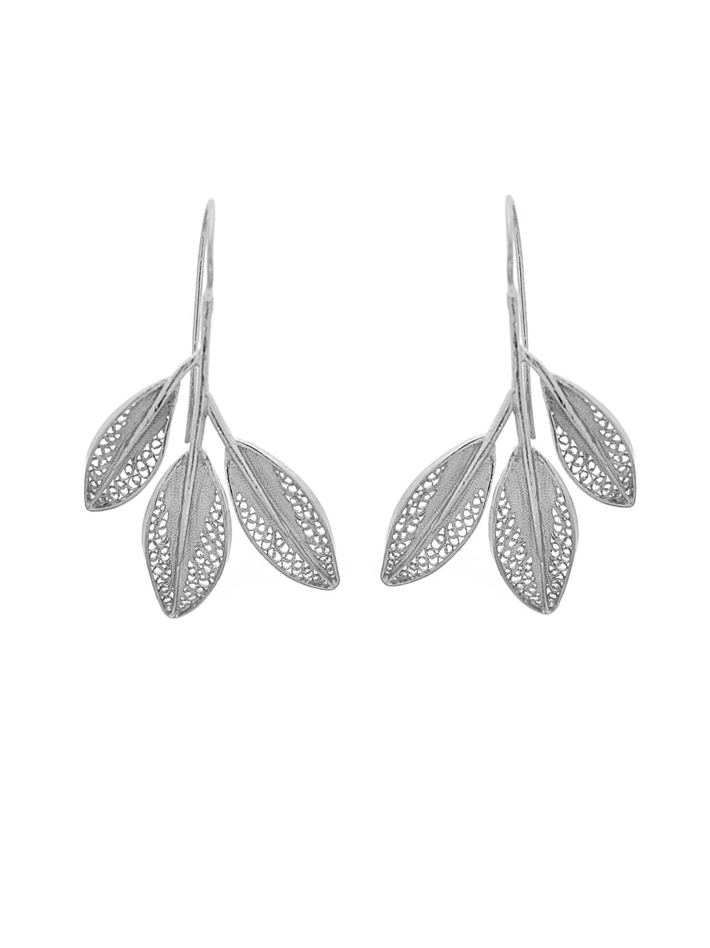 Earrings 3 leaves