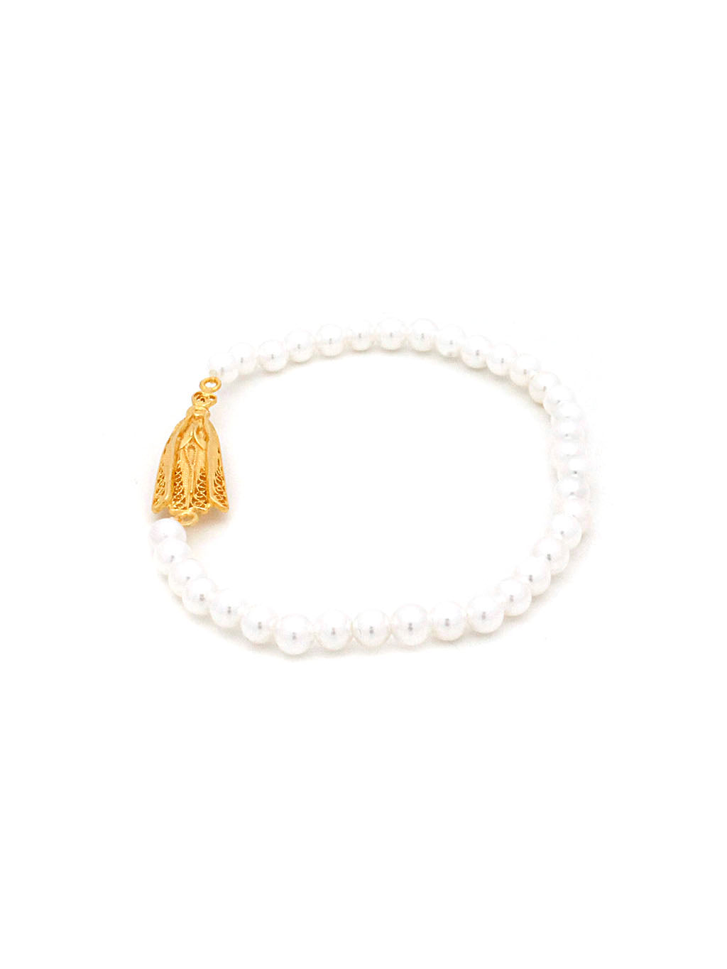 Our Lady Pearls Bracelet