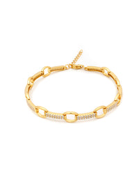 Union Bracelet – Gold-Plated Silver