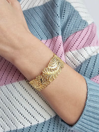 Florida Bangle – 9K Gold / 19K Gold