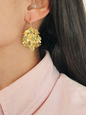 Grasses Set - Pending and Earrings