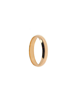 4mm wedding ring (9K gold)