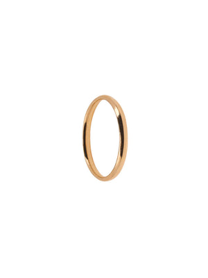 2mm wedding ring (19K gold)