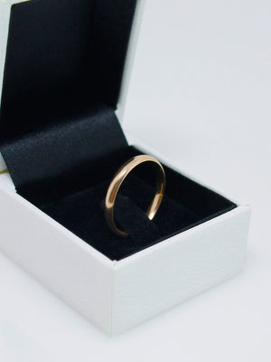 3mm wedding ring (9K gold)