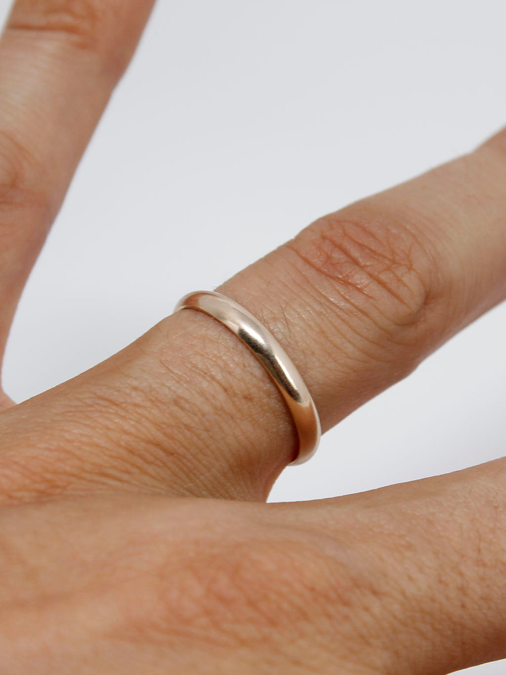 3mm wedding ring (9K gold)