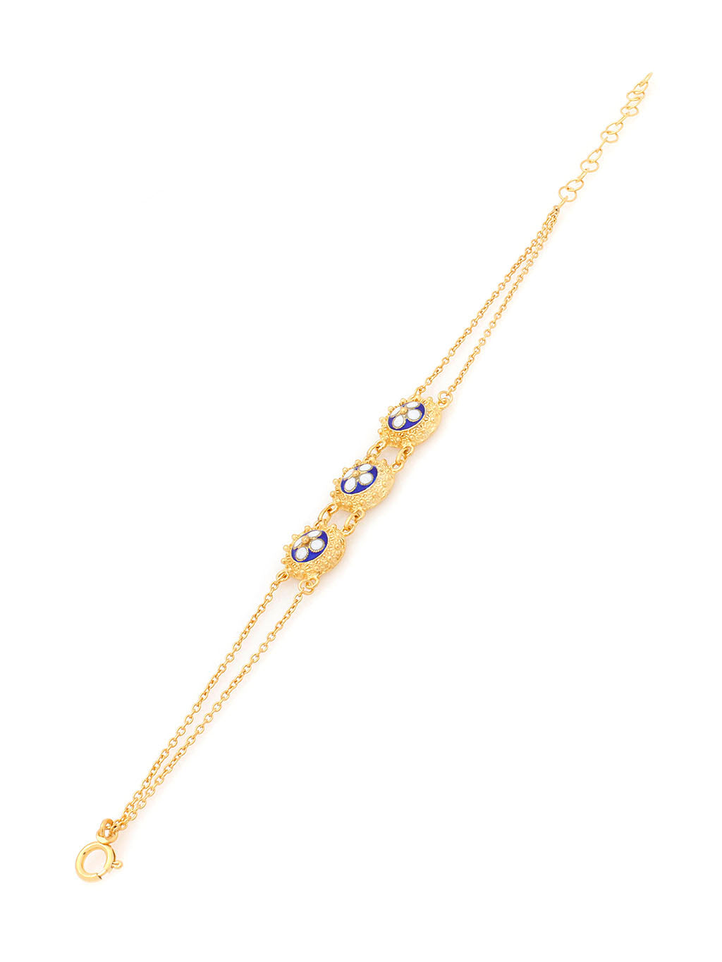 3 snails bracelet (4 petals)