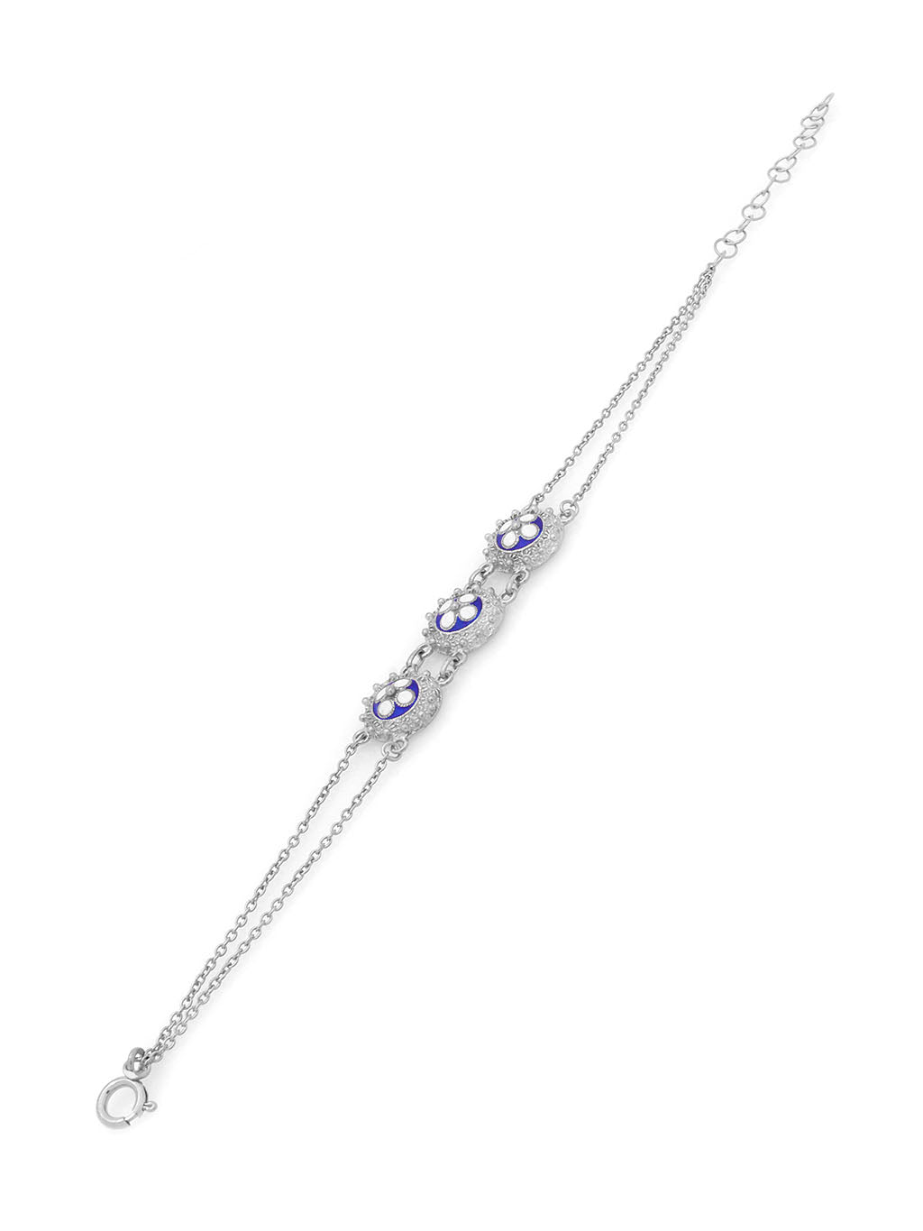 3 snails bracelet (4 petals)