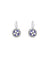 Snails m (4 petals) hook earrings