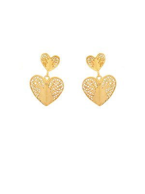 Earrings 2 Hearts