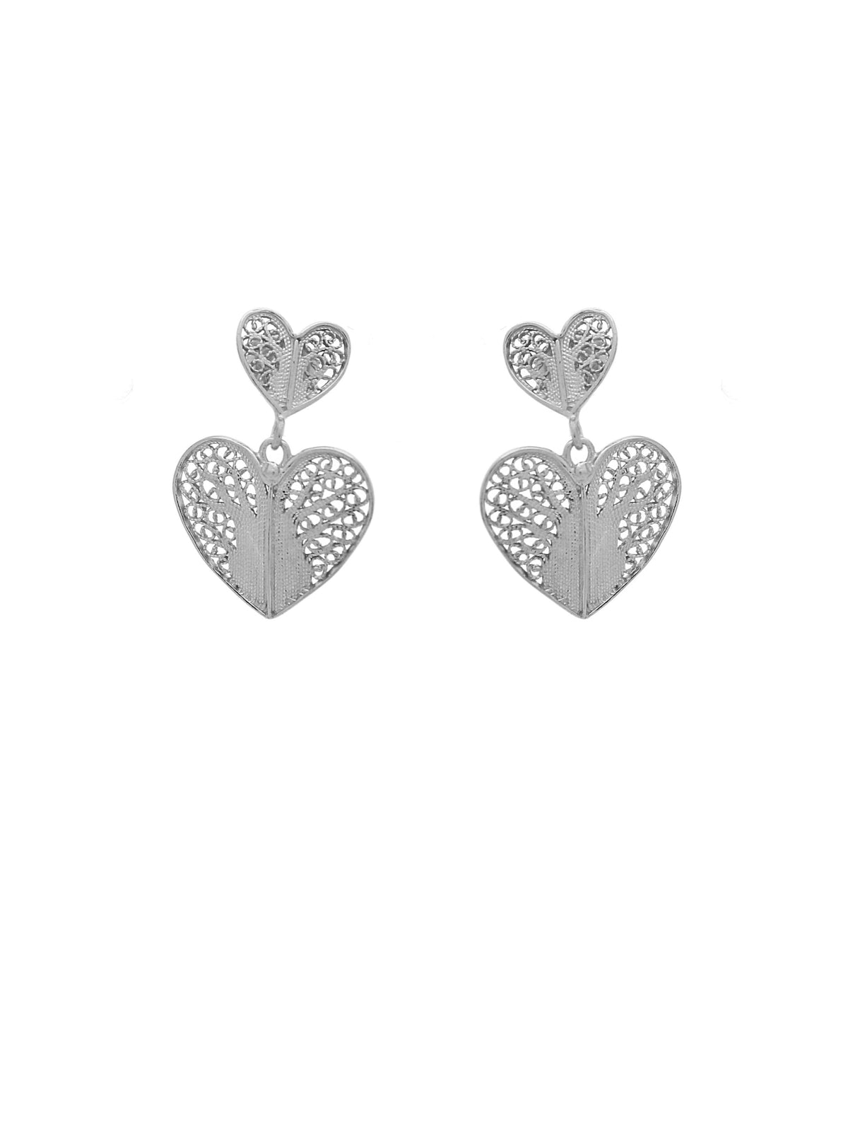 Earrings 2 Hearts