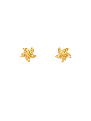 Star Earrings of the Sea