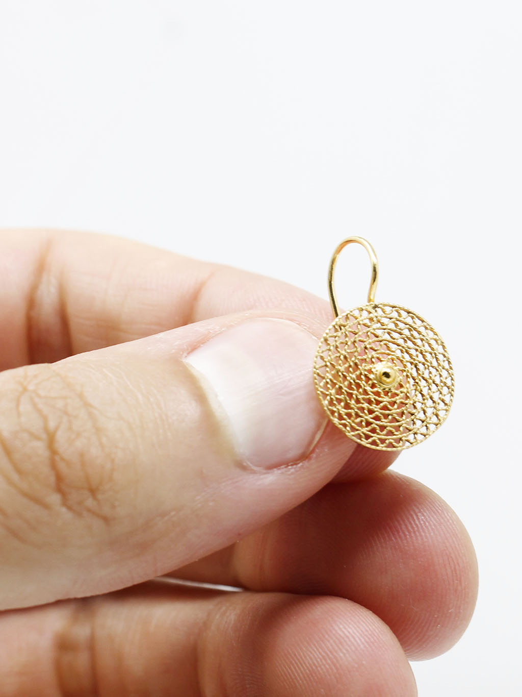 Round Earrings in Network