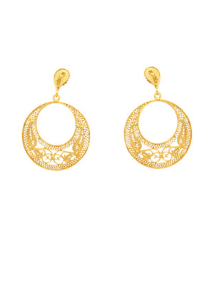 Round earrings (size M)